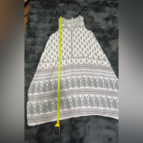 J.Jill 100% Linen Sleeveless Tunic Dress w/pockets  Size PS - Picture 8 of 8